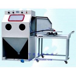 XZ-9080F推車轉(zhuǎn)盤噴砂機(jī)，轉(zhuǎn)盤式噴砂機(jī)，手動噴砂機(jī)